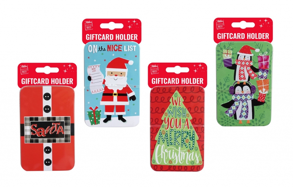 Tin Gift Card Holder 8 x 12.5Cm ( Assorted Design ) - Click Image to Close
