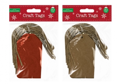 Craft Tags 30 Pack