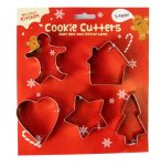 Christmas Cookie Cutters 5Pack