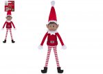 12" Red Regular Long Leg Soft Body Asian Boy Elf