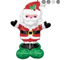 53" Air Loonz Christmas Santa Balloon