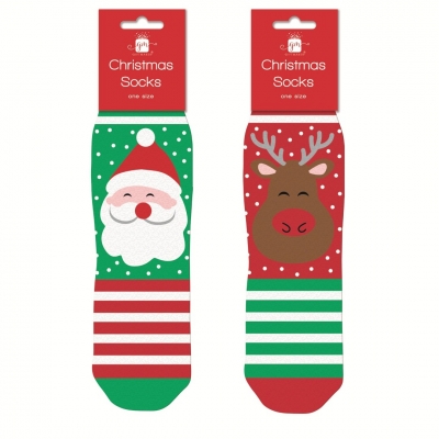 Christmas Kids Character Christmas Socks ( One Size )