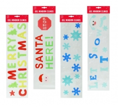 Christmas Stickers Window Gel