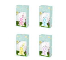 Easter Wooden LED Bunny Light ( Assorted Colours )