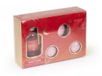 Christmas Reed Diffuser & Bath Bomb Set Berry Blis