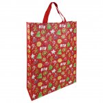 Christmas Gingerbread Jumbo PP Woven Bag