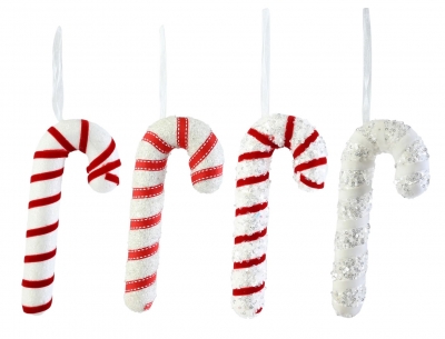 Christmas Hanging Candy Cane 19cm
