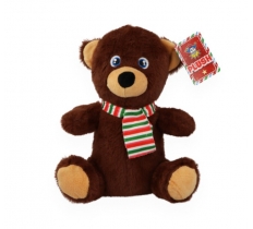 Christmas Bear Plushie (8 in / 20 cm)