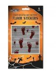 Halloween Footprint Floor Stickers