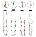 Light Up Necklace 8Pc Flashing