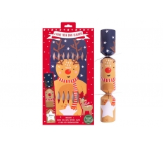 Christmas Crackers 12" x 6 Make Your Own Reindeer