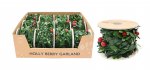 Holly Berries Garland 2.7M