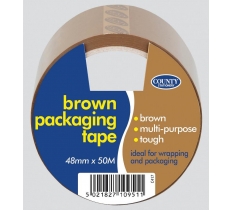 Brown Packing Tape 48Mm X 50M (6 Pack)