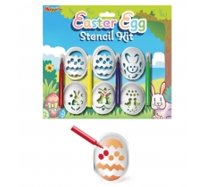 EASTER EGG DECORATING STENCIL KIT