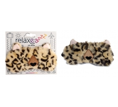 Plush Adoramals Leopard Eye Mask