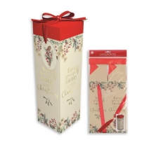 Christmas Foilage Bottle Box