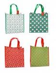 Christmas Shopper Bag Non-Woven Prints