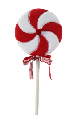 VELVET LOLLIPOP PICK 60cm WITH SEQUINS