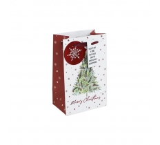 Christmas Christmas Tree White Kraft Perfume Bag ( 127Mm X 203Mm