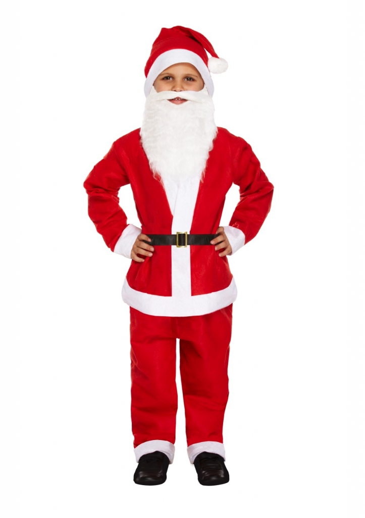 Childrens Santa Claus Costume ( Medium / 7 - 9 Years ) - Click Image to Close