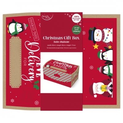 Christmas Eve Flat Pack Box