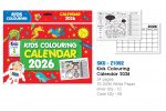 *** OFFER *** Kids Colour Your Own 2026 Calendar