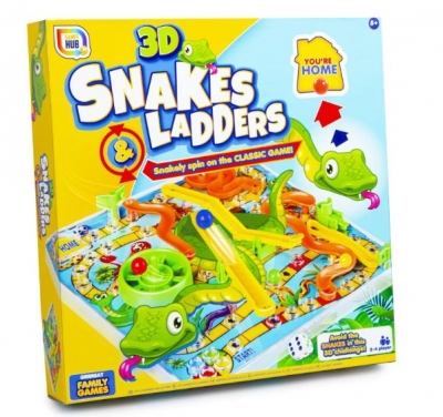 3D Snakes And Ladders