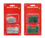 Bauble Hook 200 Pack ( Assorted Designs )