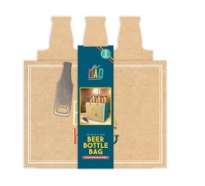 Father's Day Beer Bottle Bag & Opener