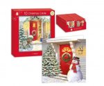 Square Front Door Card Pack Of 10