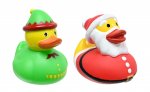 Large Christmas Duck Vinyl Assorted