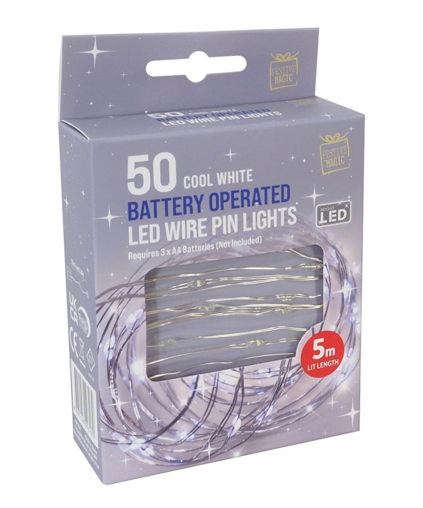 LED Starry Lights 5M White - Click Image to Close