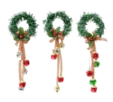 Christmas Tinsel Nutbell Hanger 30cm