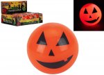 Scary Face Pumpkin Light Up Bouncing Ball 5.5cm