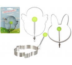 Easter Bunny & Chick Metal Fried Egg Shaper