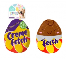 Easter Cr[[138]]me Fetch Dog Toy