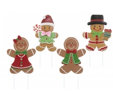 Large Gingerbread Stake Sign