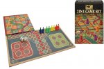 2 In 1 Snakes & Ladders And Ludo Game Set