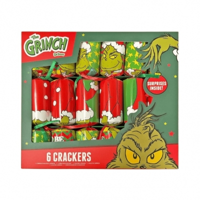 The Grinch 12" Crackers 6 Pack