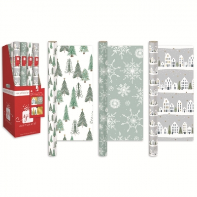 Christmas 4m Gift Wrap Nordic