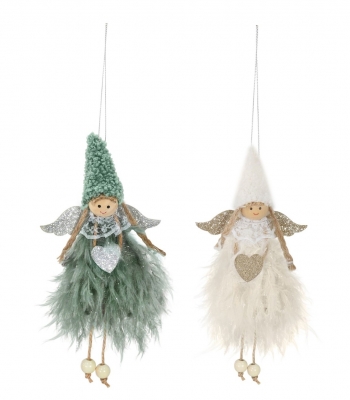 Christmas Hanging Fairy Princess Fleecy Hat