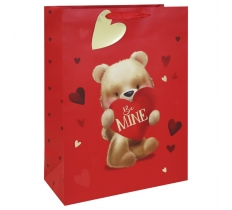 Valentine's Day Cute Bear XL Bag