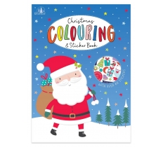 Christmas Colouring & Sticker Book