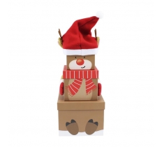 Plush Gift Box Set 3 Piece - Reindeer