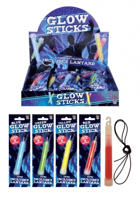 Glow Stick 15cm With Lanyard