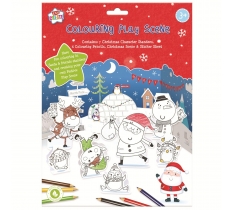 Christmas Colouring Play Scene