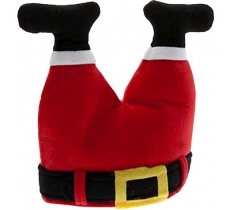 Santa Legs Christmas Hat