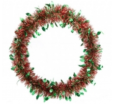 Snow White Red/green Holly Wreath 30cm