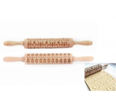 39 X5cm Christmas Rolling Pin