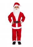 Childrens Santa Claus Costume ( Large / 10 - 12 Years )
